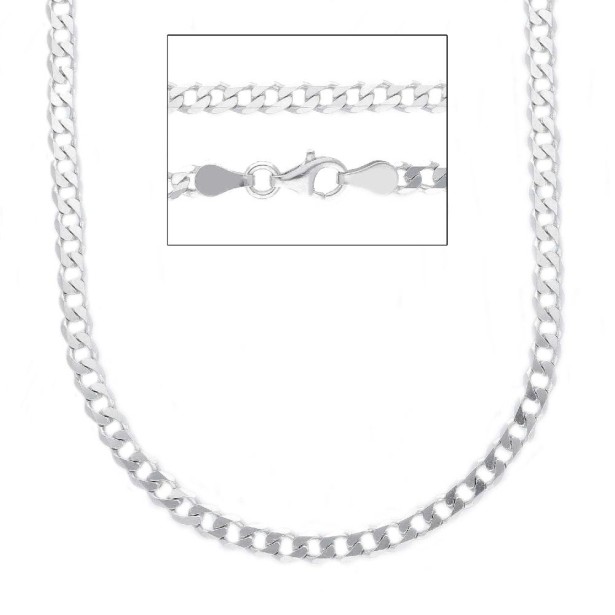 Catena groumette in argento 925/ooo