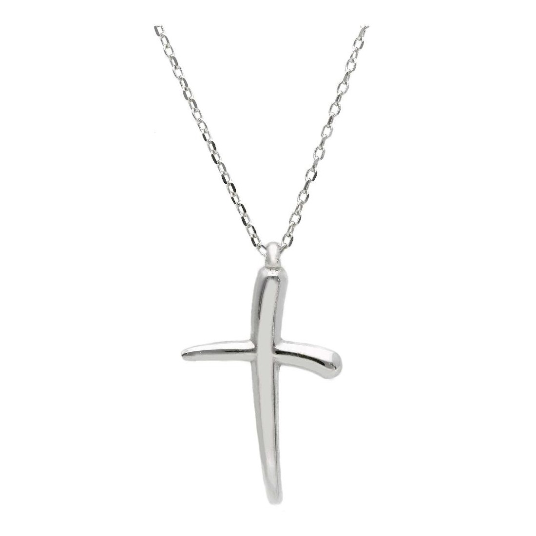 Girocollo in argento 925/ooo con croce