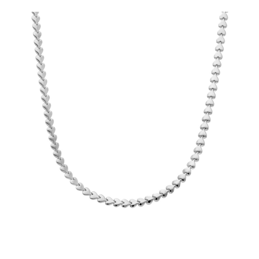 Girocollo in argento 925/ooo con cuore