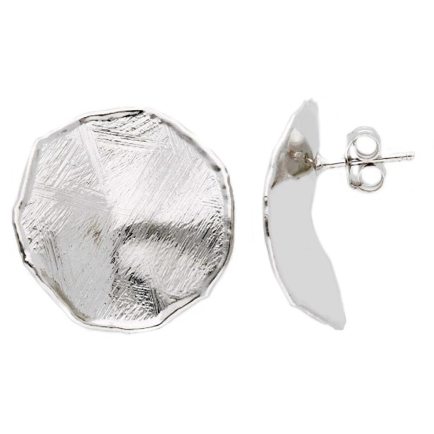 Orecchini lobo in argento 925/ooo