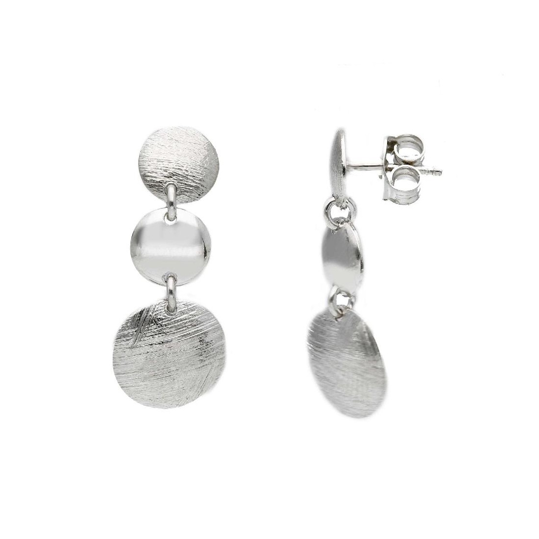 Orecchini pendenti in argento 925/ooo