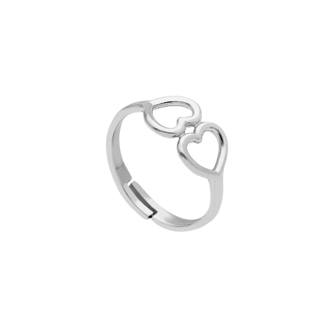 Anello in argento 925/ooo con cuore