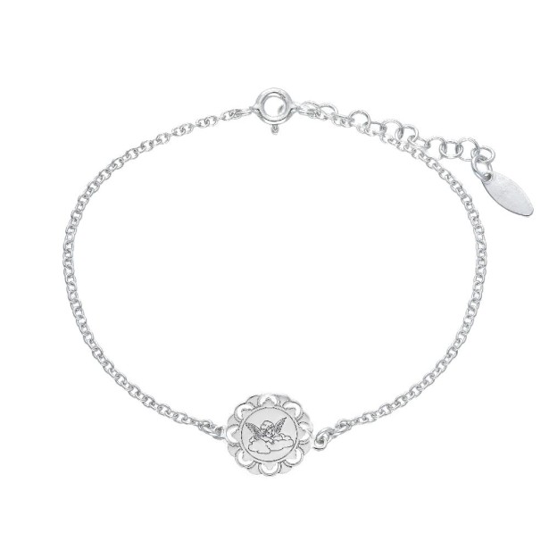 Bracciale in argento 925/ooo con angelo