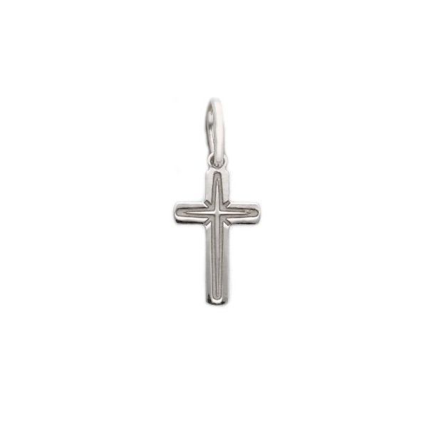 Ciondolo in argento 925/ooo con croce
