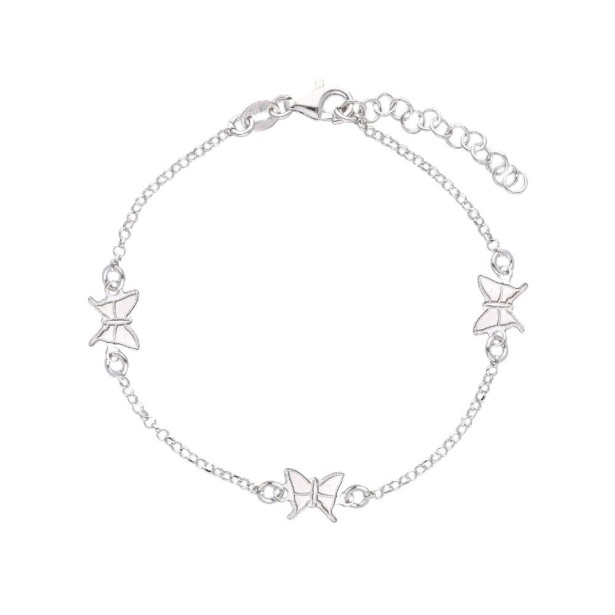 Bracciale in argento 925/ooo con margherita