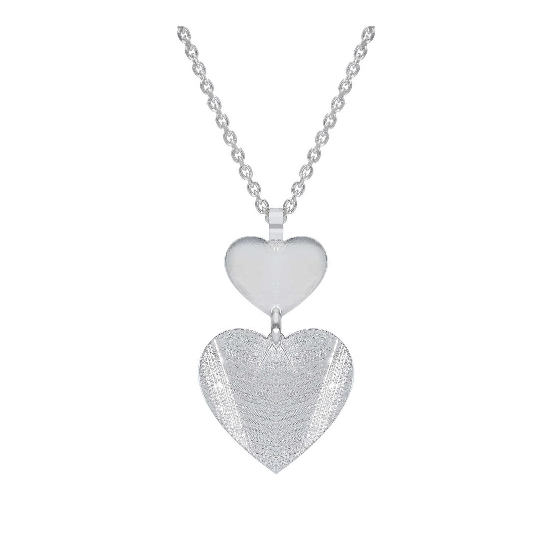 Girocollo in argento 925/ooo con cuore