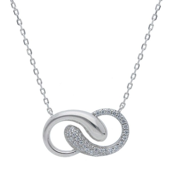 Girocollo in argento 925/ooo e zirconia cubica