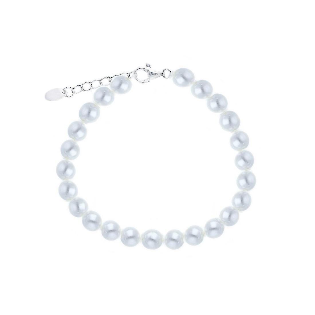 Bracciale in argento 925/ooo e perla