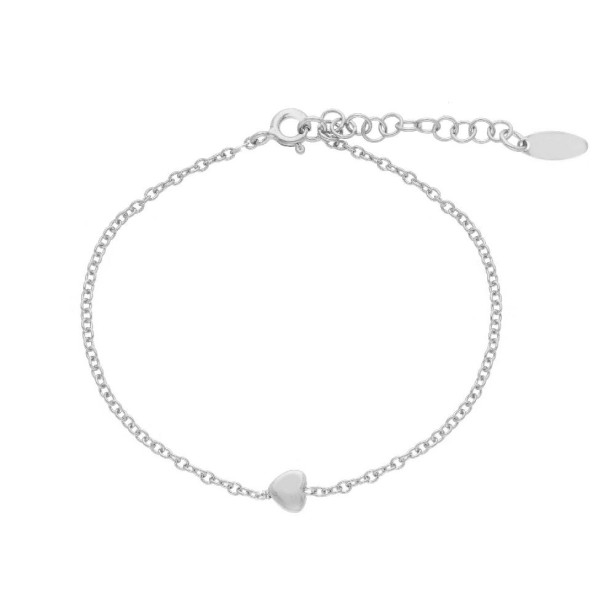 Bracciale in argento 925/ooo con cuore