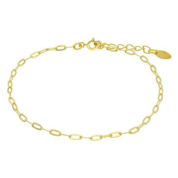 Cavigliera in argento dorato 925/ooo