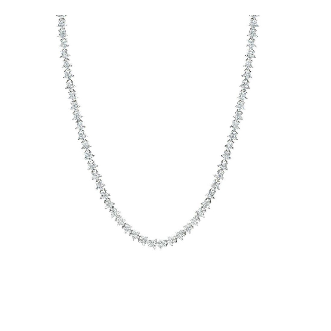 Girocollo in argento 925/ooo e zirconia cubica