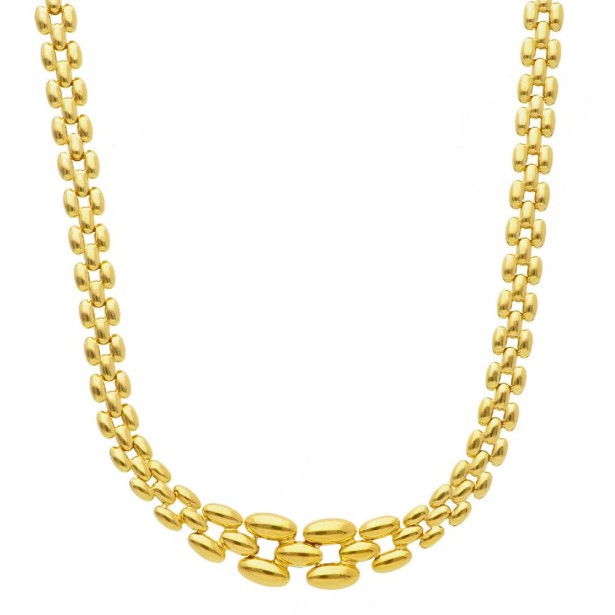 Girocollo in argento dorato 925/ooo