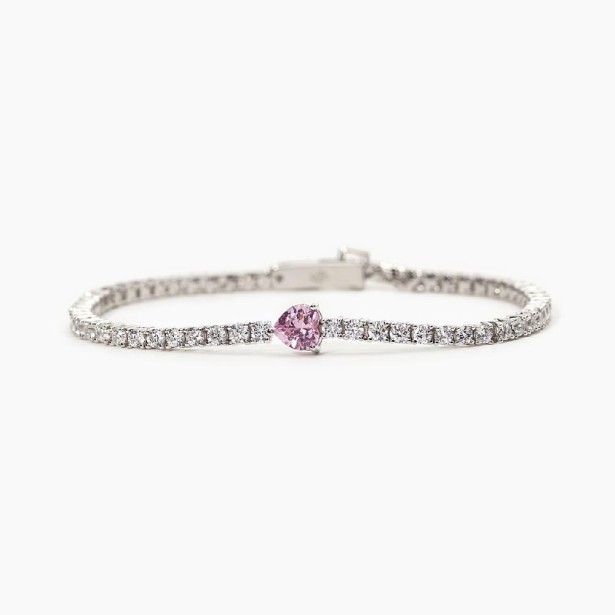 MABINA 533557-M Bracciale in argento 925/°°° zircone rosa e zirconi