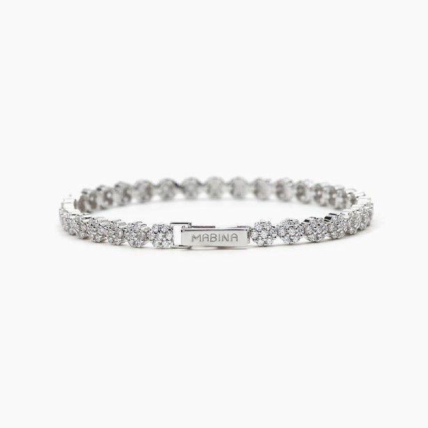 MABINA 533561-M- Bracciale in argento 925/°°° e zirconi