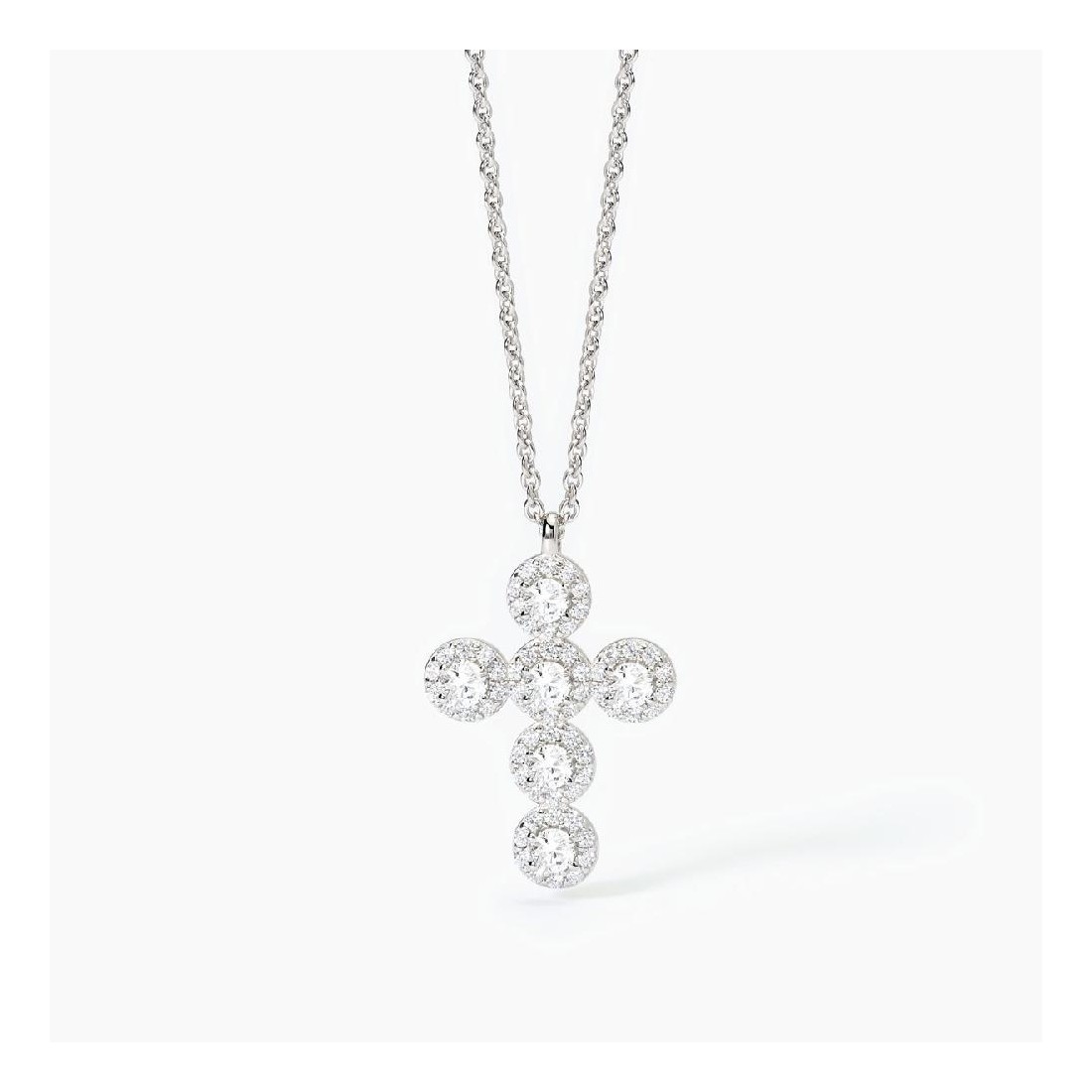 MABINA 553655 - Girocollo in argento 925/°°° zirconi