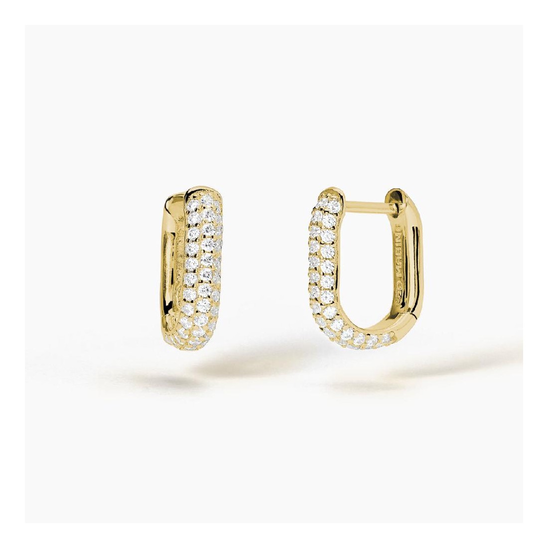 MABINA 563729 - Orecchini in argento 925/°°° dorato zirconi