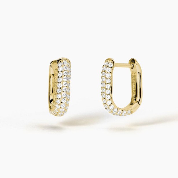 MABINA 563729 - Orecchini in argento 925/°°° dorato zirconi