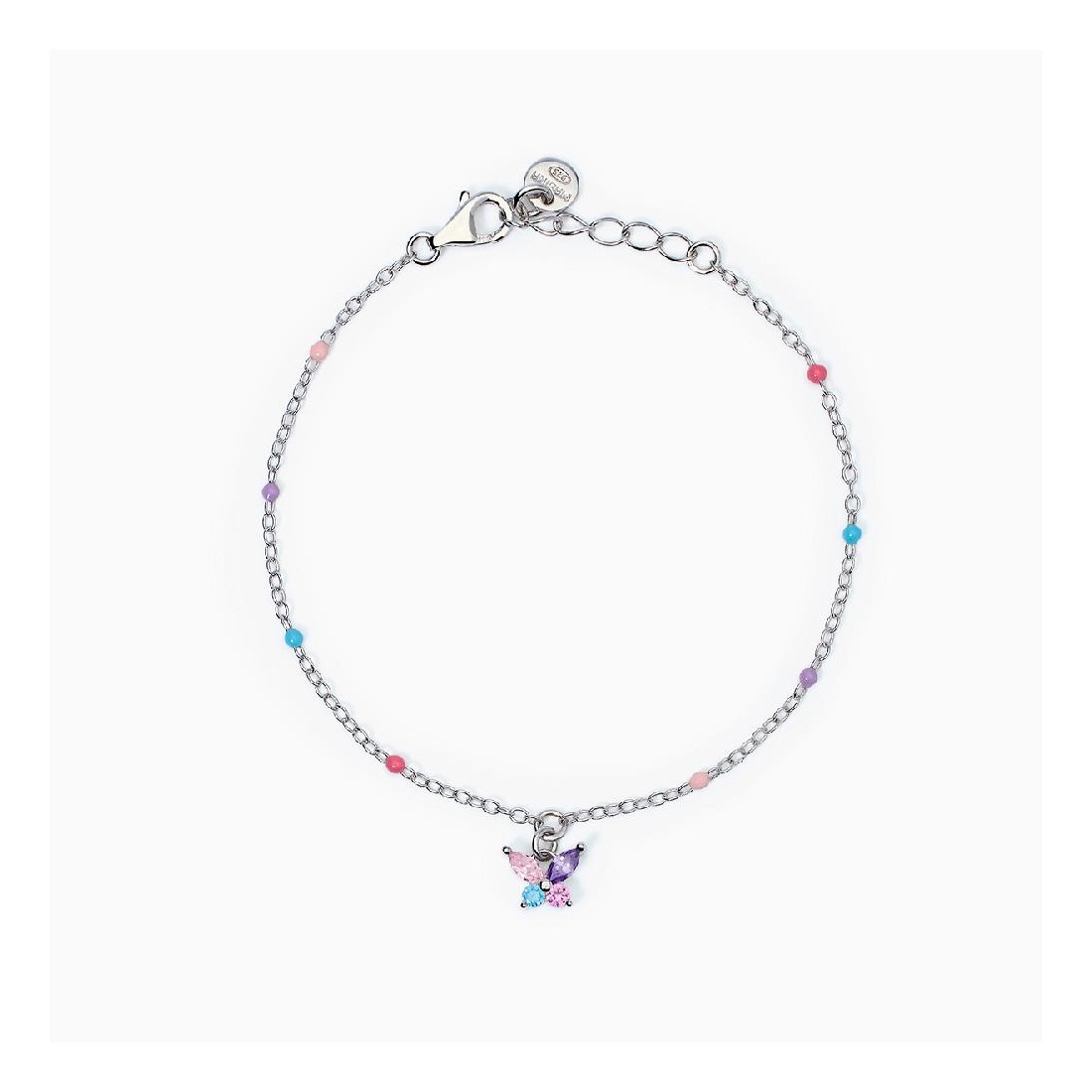 MABINA 533872 - Bracciale in argento 925/°°° smalto tormalina sintetica e zirconi