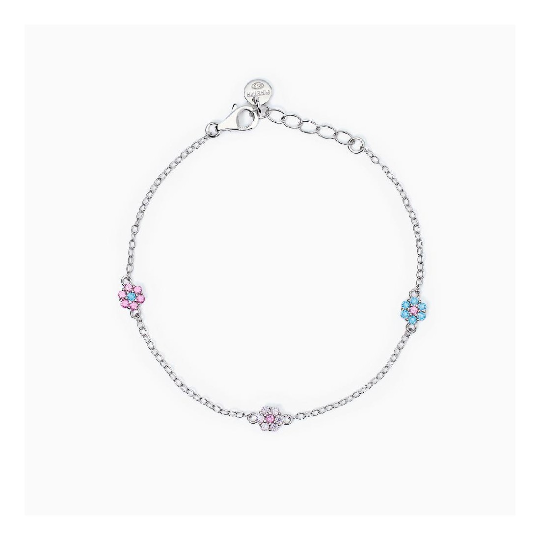 MABINA 533876 - Bracciale in argento 925/°°° tormalina sintetica e zirconi