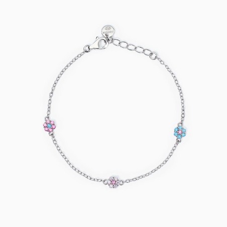 MABINA 533876 - Bracciale in argento 925/°°° tormalina sintetica e zirconi