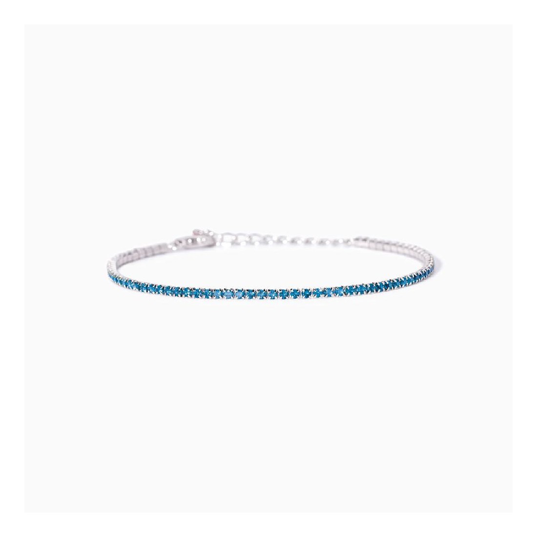 MABINA 533960 - Bracciale in argento 925/°°° e acquamarina sintetica