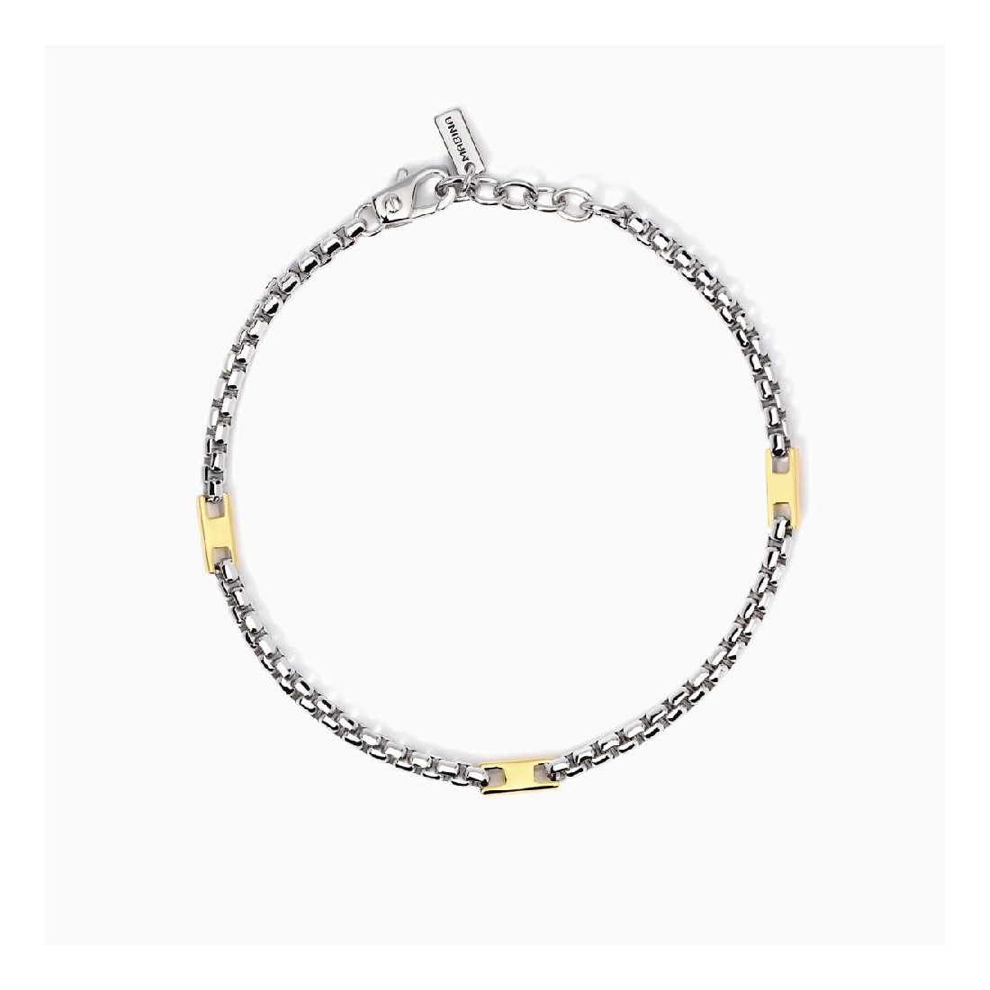 MABINA 533967 - Bracciale in argento 925/°°° e elementiplaccati oro 18Kt