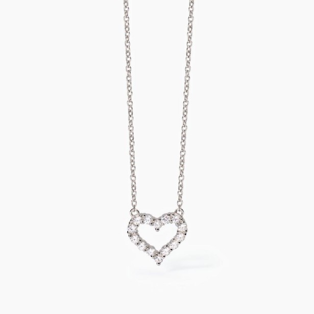 MABINA 553681 - Girocollo in argento 925/ººº zirconi