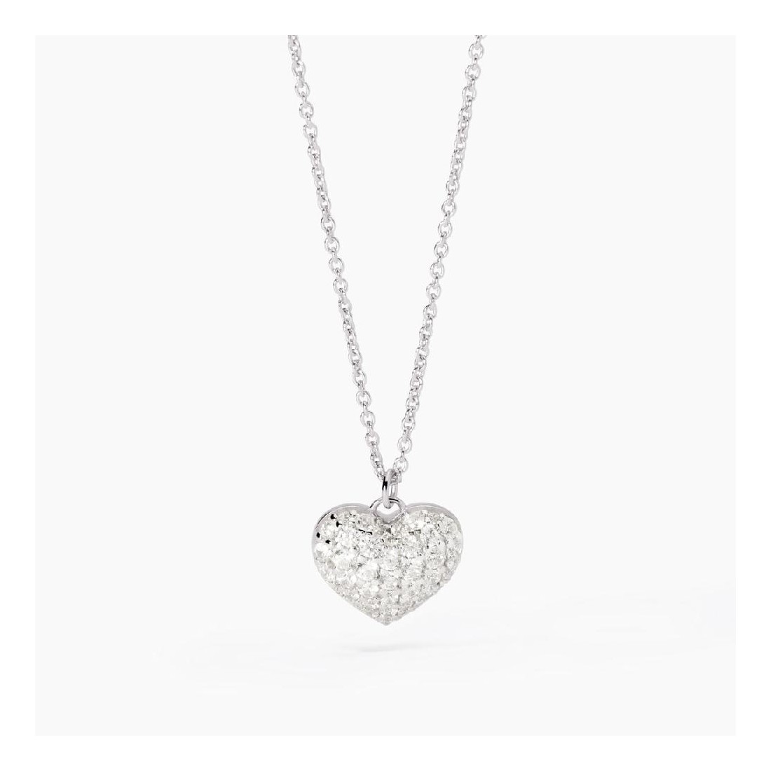 553709 - Girocollo in argento 925/ººº zirconi