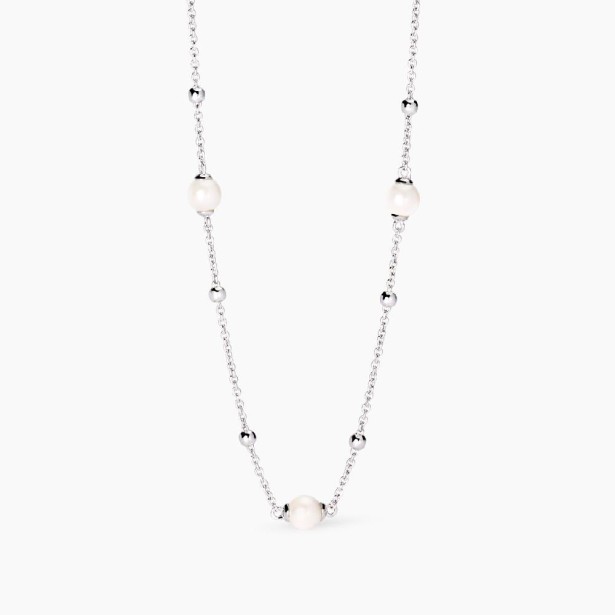 MABINA 553732 - Girocollo in argento 925/°°° perle conchiglia e zirconi