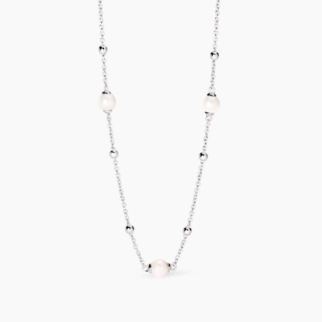 MABINA 553732 - Girocollo in argento 925/°°° perle conchiglia e zirconi