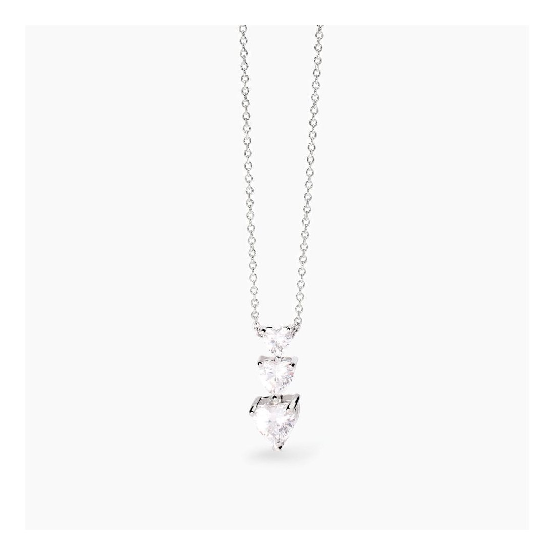 MABINA 553743 - Girocollo in argento 925/ººº zirconi