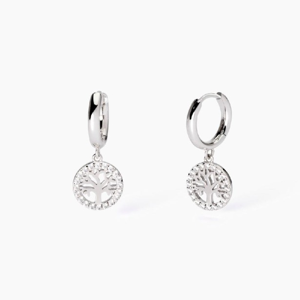 563811 - Orecchini in argento 925/ººº zirconi