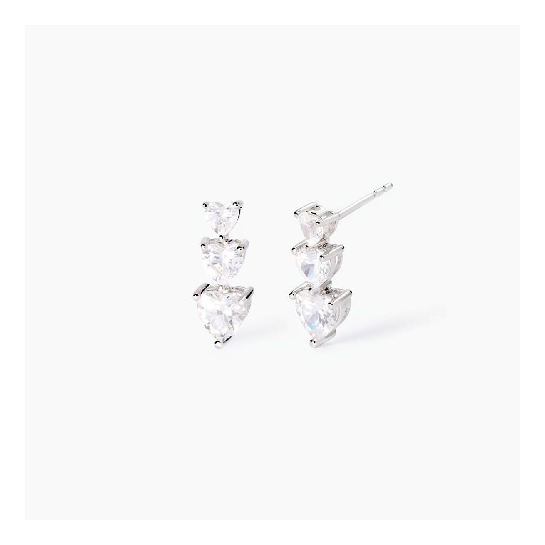 MABINA 563821 - Orecchini in argento 925/°°° zirconi