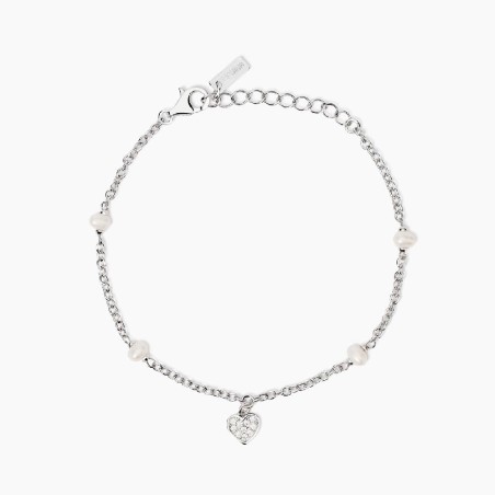 MABINA 533998 - Bracciale in argento 925/°°° perle coltivate e zirconi