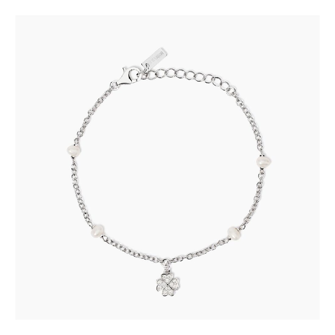 MABINA 533999 - Bracciale in argento 925/°°° perle coltivate e zirconi