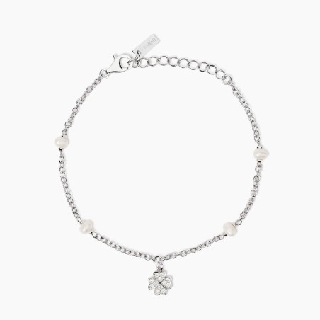 MABINA 533999 - Bracciale in argento 925/°°° perle coltivate e zirconi
