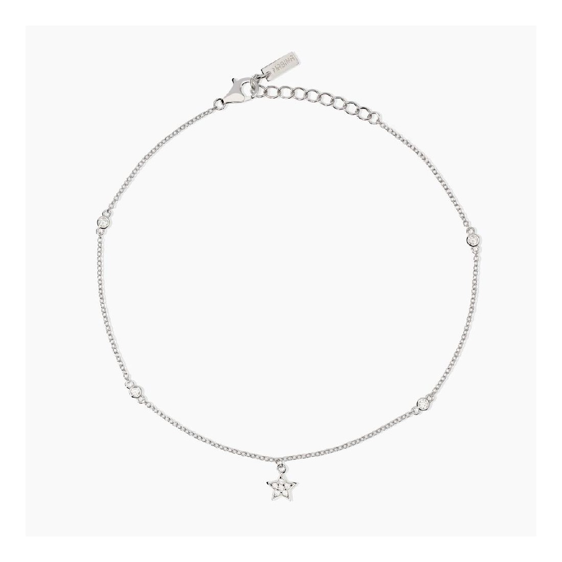 MABINA 534020 - Cavigliera in argento 925/°°° zirconi