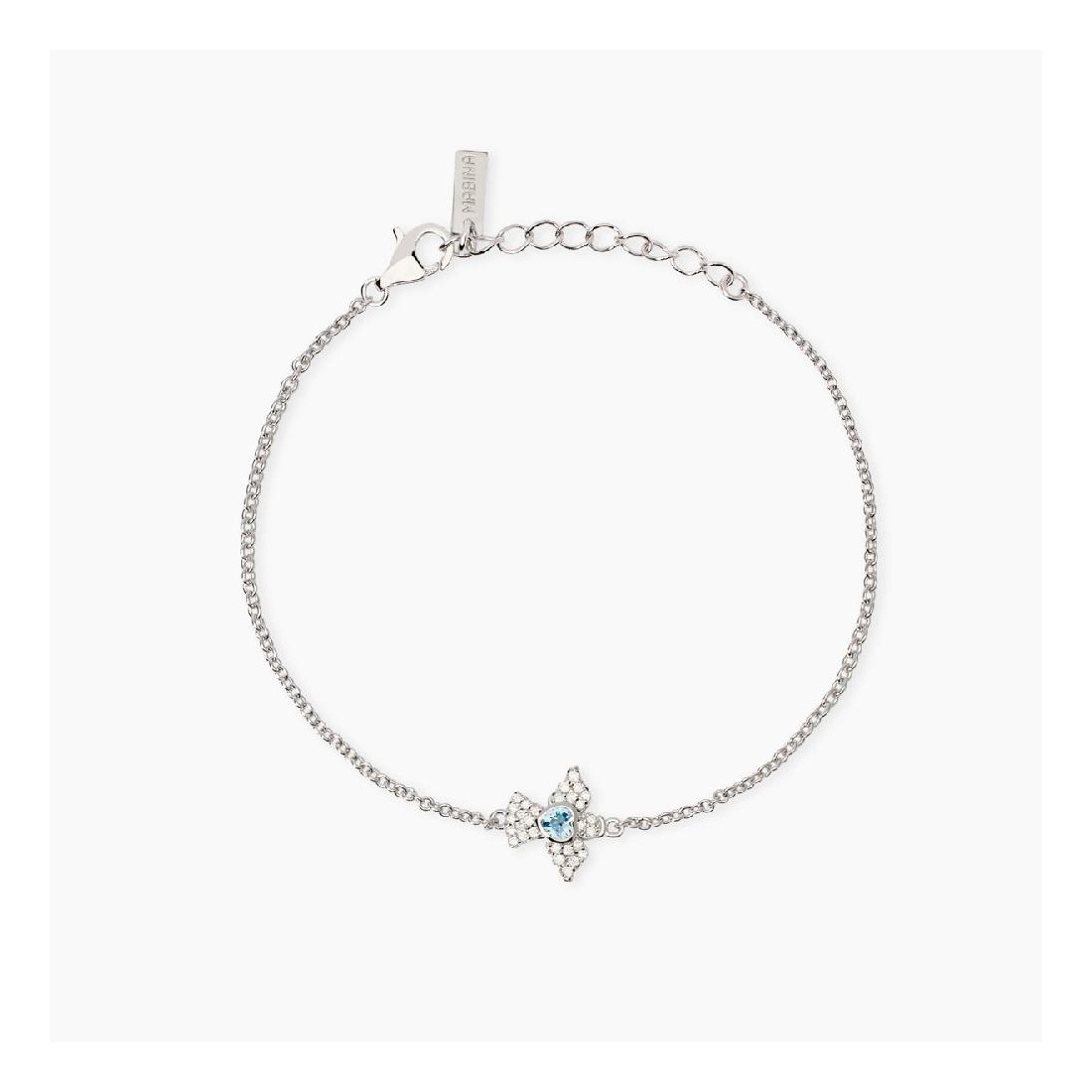 MABINA 534057 - Bracciale in argento 925/°°° acquamarina sint zirc