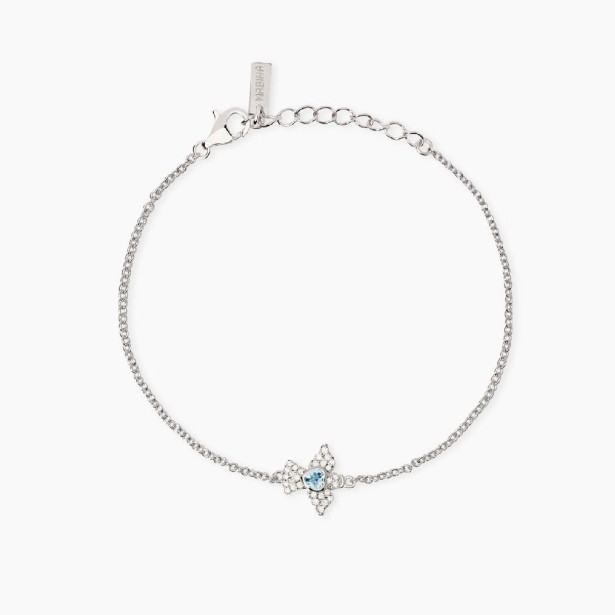MABINA 534057 - Bracciale in argento 925/°°° acquamarina sint zirc