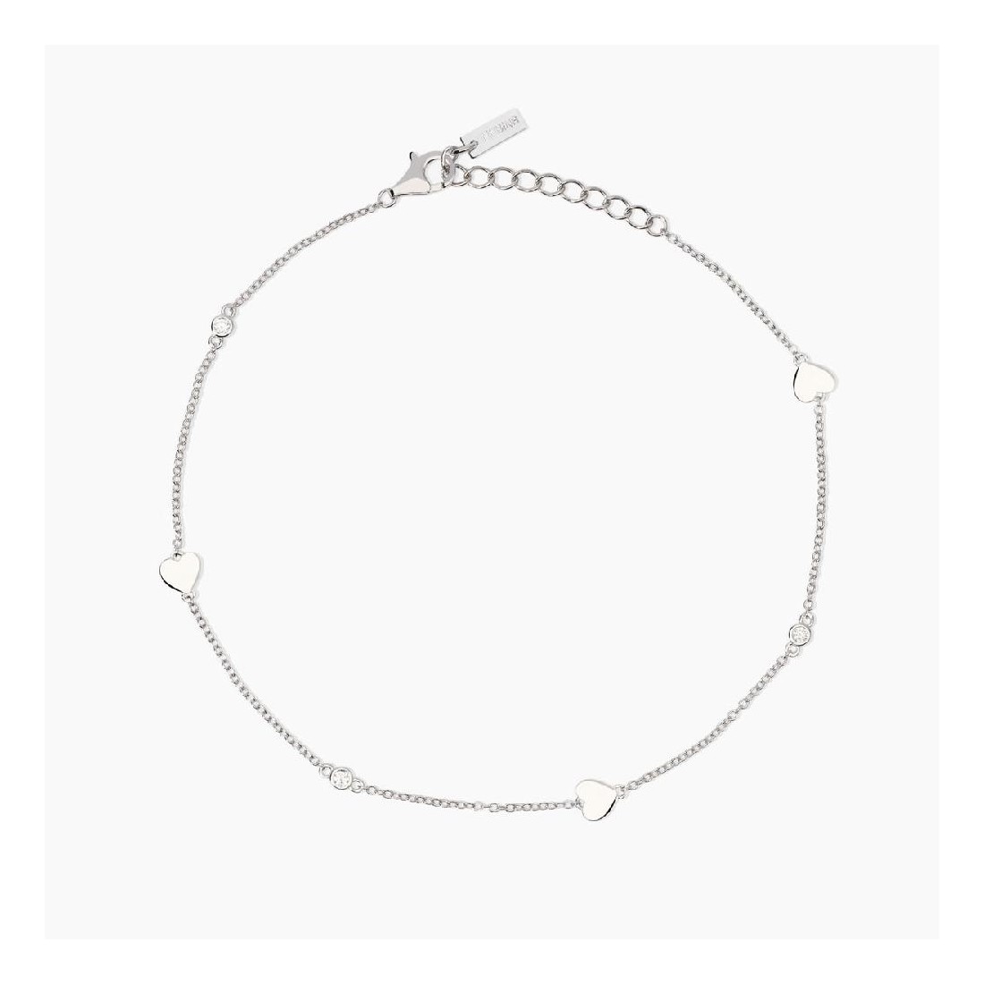 MABINA 534065 - Cavigliera in argento 925/°°° zirconi