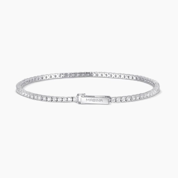 MABINA 533355-17 - Bracciale in argento 925/°°° e zirconi