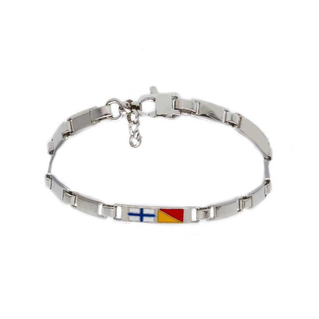 Bracciale in argento 925/°°° e smalto