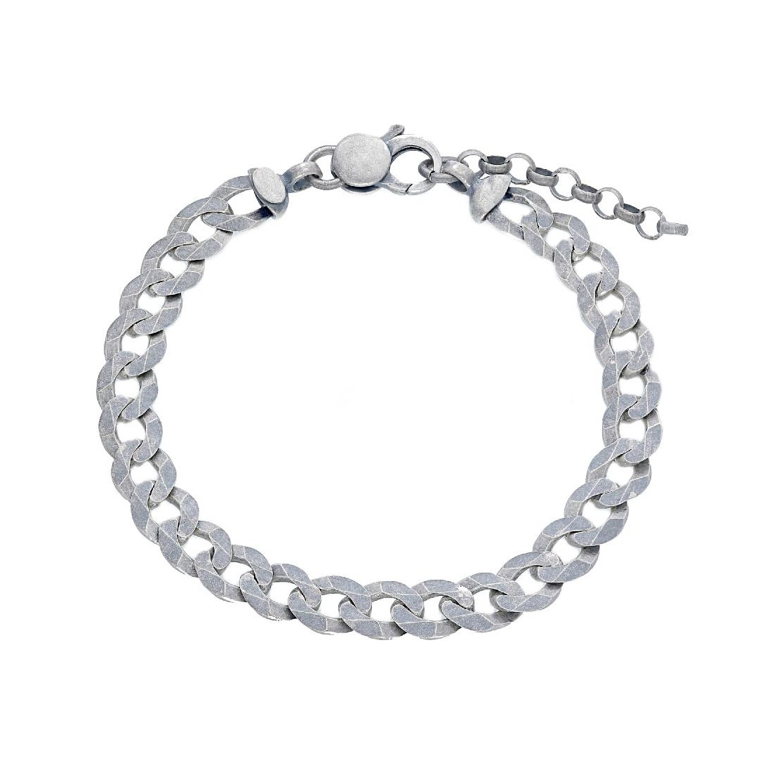 Bracciale groumette in argento 925/°°°