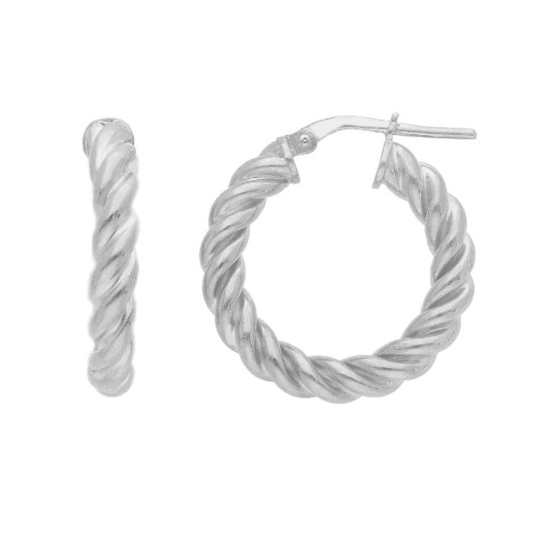 Orecchini cerchio in argento 925/ooo