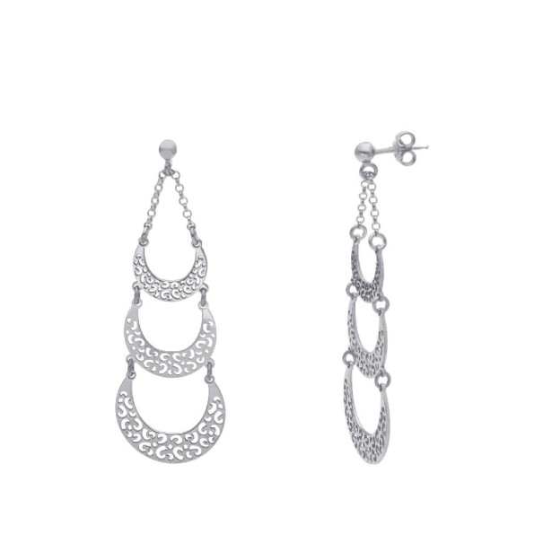 Orecchini pendenti in argento 925/°°°