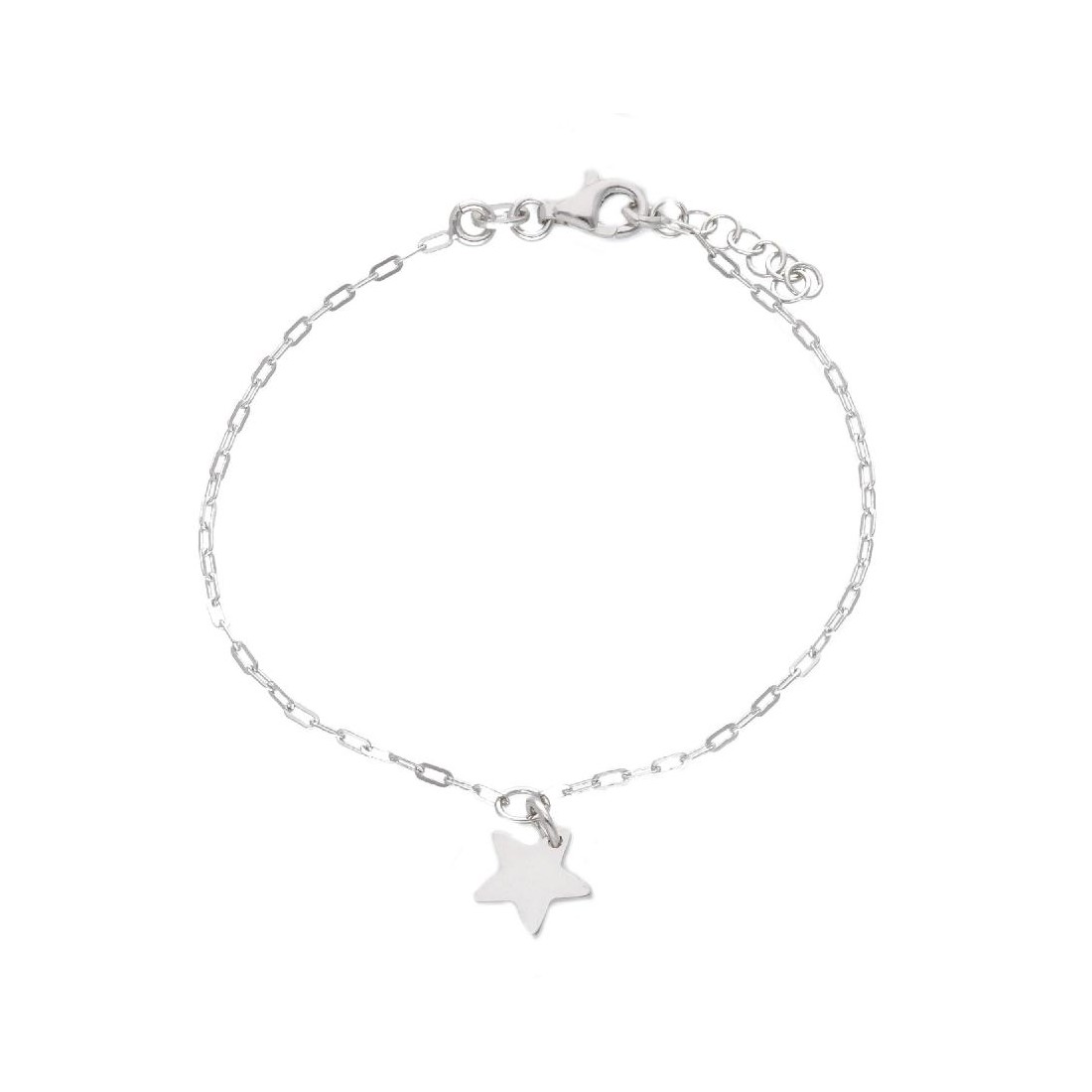 Bracciale in argento 925/°°° con stella