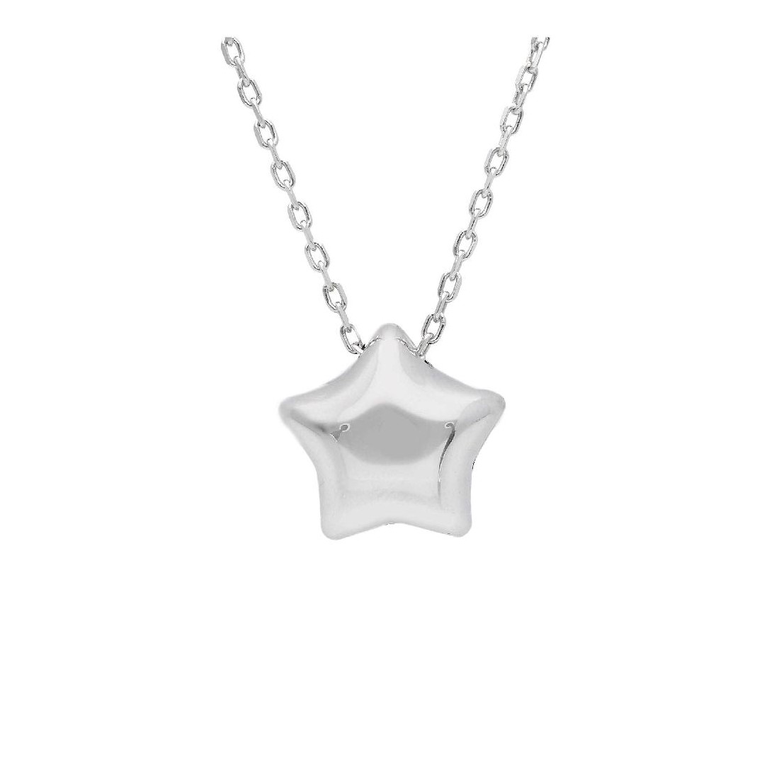 Girocollo in argento 925/°°° con stella