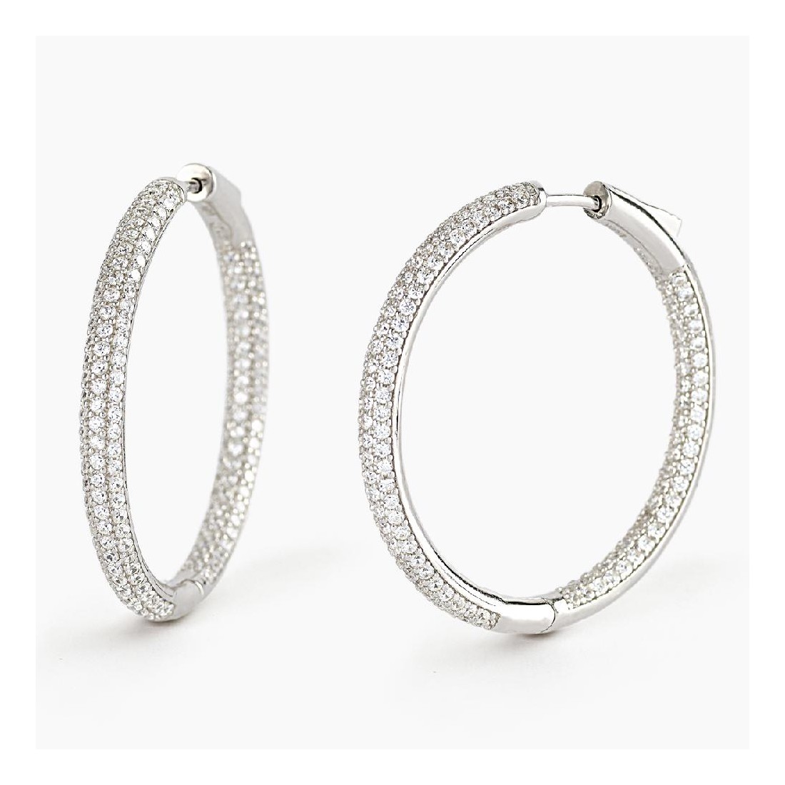 MABINA 563471- Orecchini in argento 925/°°° e zirconi