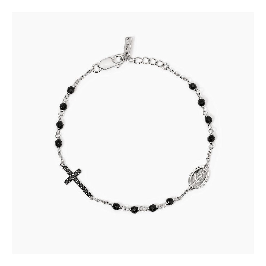 MABINA 533832 - Bracciale in argento 925/°°° agata e zirconi