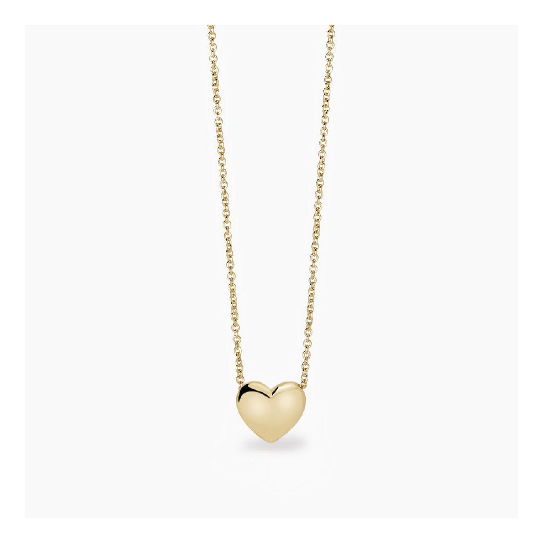 MABINA 553741 - Girocollo in argento 925/°°° placcato oro 18Kt